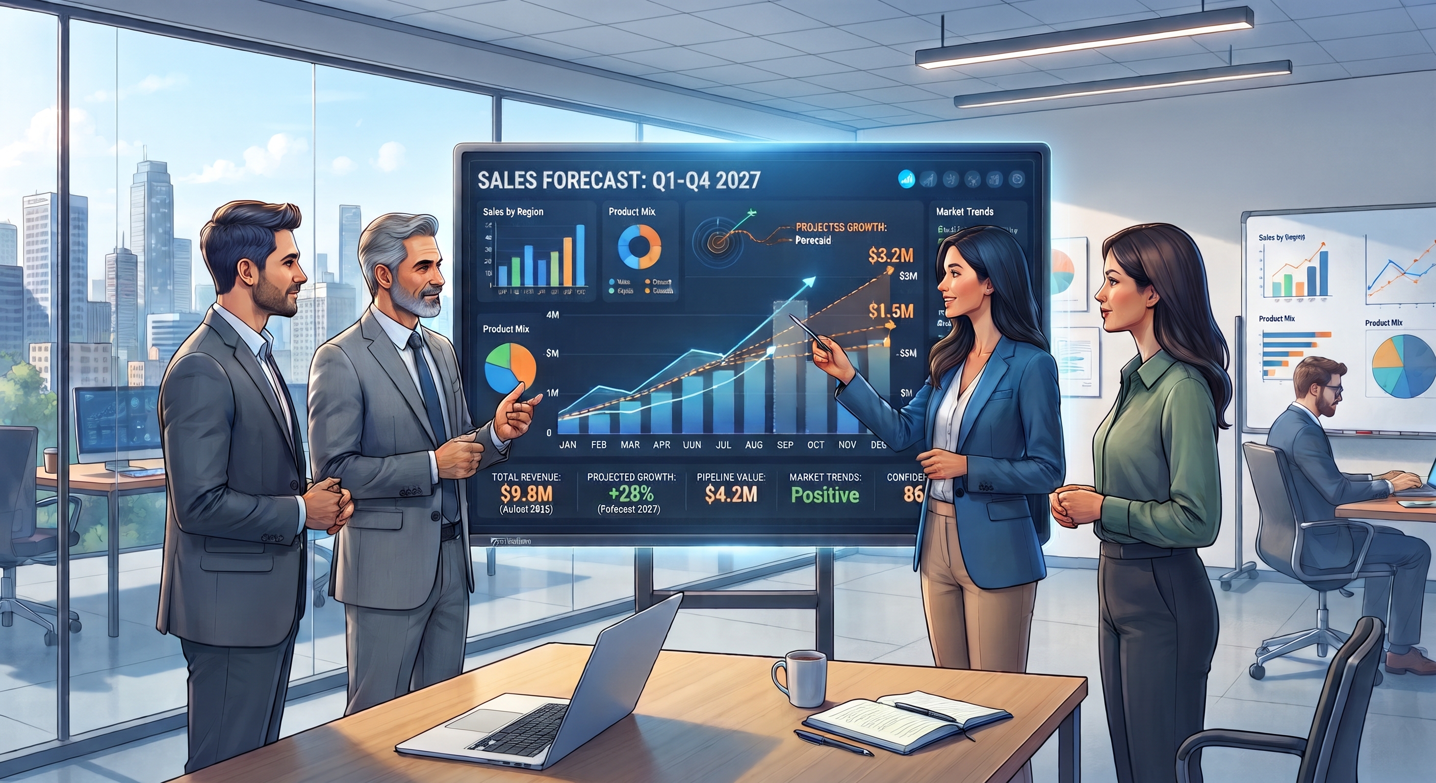 Sales Forecasting for Business with AI: From Data to Better Decisions
